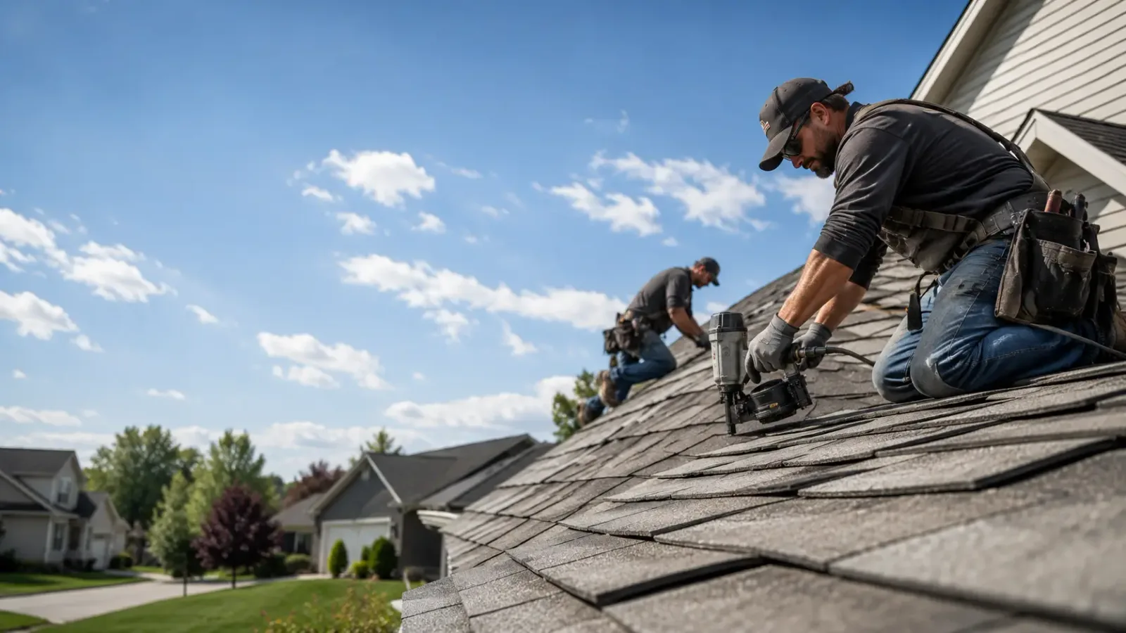 Storm Damage Roof Repair in Modesto, IL near me